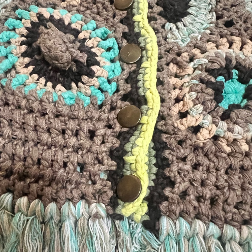 Free People - Desert Rose Crochet Vest - Picture 11 of 12